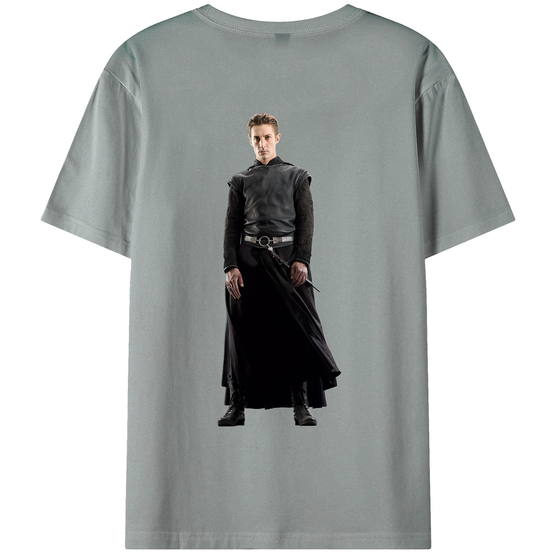 （画像用） Harry Potter ハリー・ポッターシリーズ 綿100％ メンズ半袖Tシャツ（バックプリント） 通気性